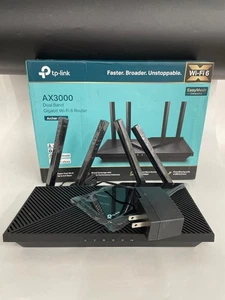TP-Link Dual-Band AX3000 Wi-Fi 6 Router Archer AX55 | - Picture 1 of 6