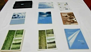 2008 FORD ESCAPE OWNERS MANUAL 8 PC SET & BLACK FORD SPORTY DENIM FACTORY CASE - Picture 1 of 12
