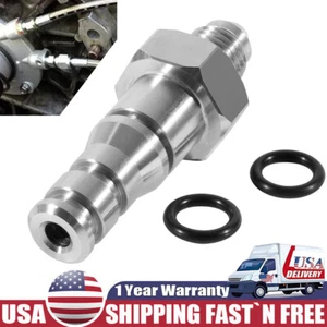 For GM LS LSX TR6060 Clutch Slave Hydraulic Fitting Adapter AN-4 Line“1/4”NPT - Picture 1 of 11
