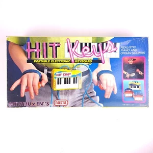 Hit Keys Electronic Portable Keyboard - Nasta 1989 - Vintage - Boxed - Picture 1 of 14
