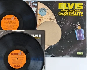 Elvis Presley - Aloha From Hawaii RCA Quadradisc 12" LP 2 Record SetVPSX-6089 - Picture 1 of 13