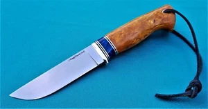Cuchillo de caza al aire libre H12MF Nazarov Knives Rusia hecho a mano HRC64 Беркут - Imagen 1 de 16