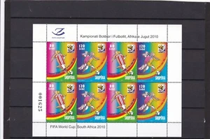 Albania mnh sheet sports football soccer in south africa 2010 - Picture 1 of 1