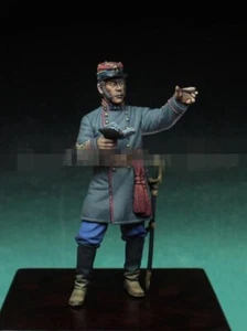 1/32 Scale Resin Model Confederate Officer American Civil War Unassembled - Picture 1 of 1