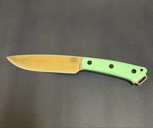 Bark River FOX RIVER 2 LT CPM 3V Sea Blue G-10 Fixed Knife Near Mint - Picture 1 of 7