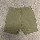 LL  BEAN Men’s Size 32 Cotton Outdoor Hiking Fishing Chino Shorts Pockets