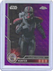 2023 TOPPS CROMADO STAR WARS HUNTER PÚRPURA WAVE PARALELO #81 - Imagen 1 de 1