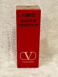 VALENTINO - V-Lighter Dual Use Light Face Base & Top Coat - Illuminating - ROSA - Picture 1 of 3
