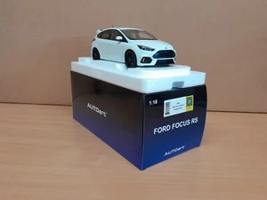 Autoart 1.18 Scale Ford Focus RS 2016 Frozen White with full openings 72951 - Picture 1 of 20