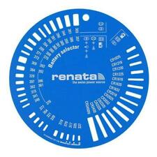 Battery Size Selector by Renata Tool...Free Ship