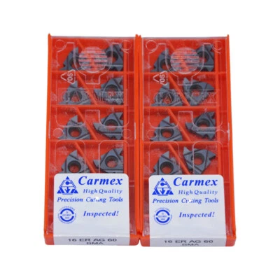 20pcs 16ER AG60 BMA High quality Threaded blade Carmex Carbide threading Insert - Image 1 of 3
