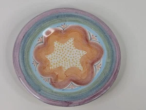 Mackenzie Childs Brittany 7" Bread Dessert Plate Pottery Handmade Vintage P2 - Picture 1 of 8