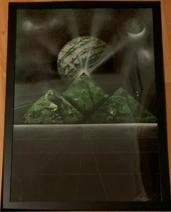 Original Spray Paint Art Fantasy Landschaft - Bild 1 von 2