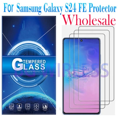 Wholesale For Samsung Galaxy S24 FE Premium Screen Protector Tempered Glass