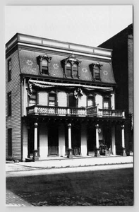 Postal Genesee House c1920 Jackson Street Exterior Batavia NY REPRODUCCIÓN - Imagen 1 de 2