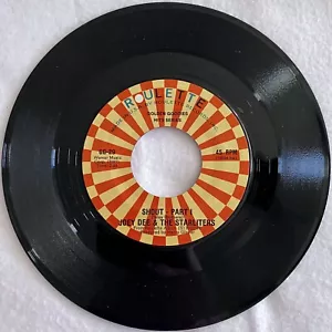 Joey D & The Starliters Shout 45 RPM Vinyl Record Roulette VG+ - Picture 1 of 2