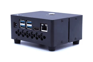 KKSB Black Aluminum Case for Odroid N2+