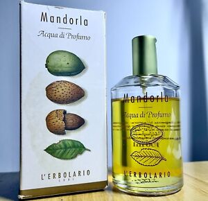 L’erbolario mandorla (Almond) 100 ml. acqua di profumo (full at 80%) usato