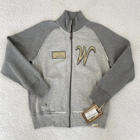 WSU Wichita State University Shockers Zip Jacket Medium OL II Premium Cover