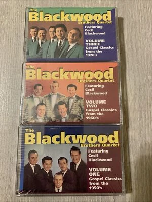 The Blackwood Brothers Quartet Gospel Classics From 50’s 60’s 70’s Cassette Lot - Image 1 of 4