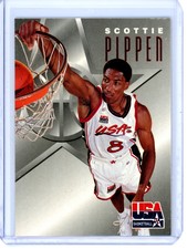1996 SkyBox USA Texaco Basketball Card #8 Scottie Pippen