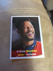 BYRON BUXTON - 2021 TOPPS ARCHIVES - RETRO 1957 DESIGN - #36 - MINNESOTA TWINS - Picture 1 of 2