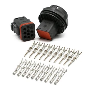 10 Pin/Way ITT Cannon CTB Series Car Male Female Waterproof Connector Plug Kit - Picture 1 of 12