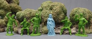 LOD Enterprises Plastic Figure Set LOD045 Maid Marian And The Merry Men