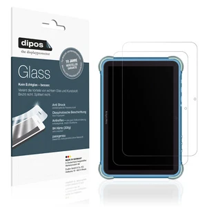 2x Schutzfolie für Kruger Matz Fun 1008 matt - Anti-Shock 9H Folie dipos Glass - Photo 1/7