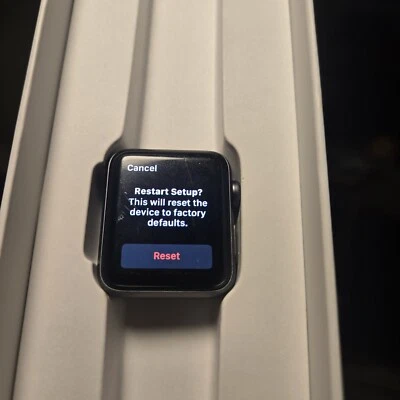 Apple Watch Series 3 Stainless Steel Black Smart Watch no band  MTF02LL/A - Image 1 of 4