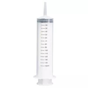 100PCS 150ML Riutilizzabile Grande Grande Plastica Idroponica Misurazione Nutrienti Syrin-UK - Foto 1 di 12