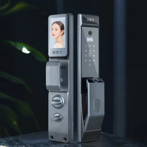 Tuya Wifi 3D Face Fingerprint Smart Door Lock Serratura Elettronica con Camerafh - Foto 1 di 9