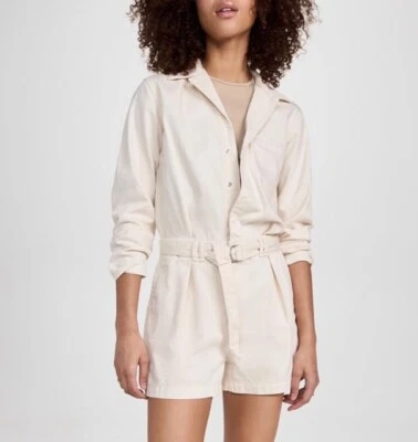 NWT rag & bone cream pleated romper. Size XXS.  - Image 1 of 4