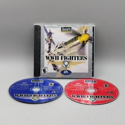 Jane’s Combat Simulators WWII Fighters PC CD ROM Game - Image 1 of 4