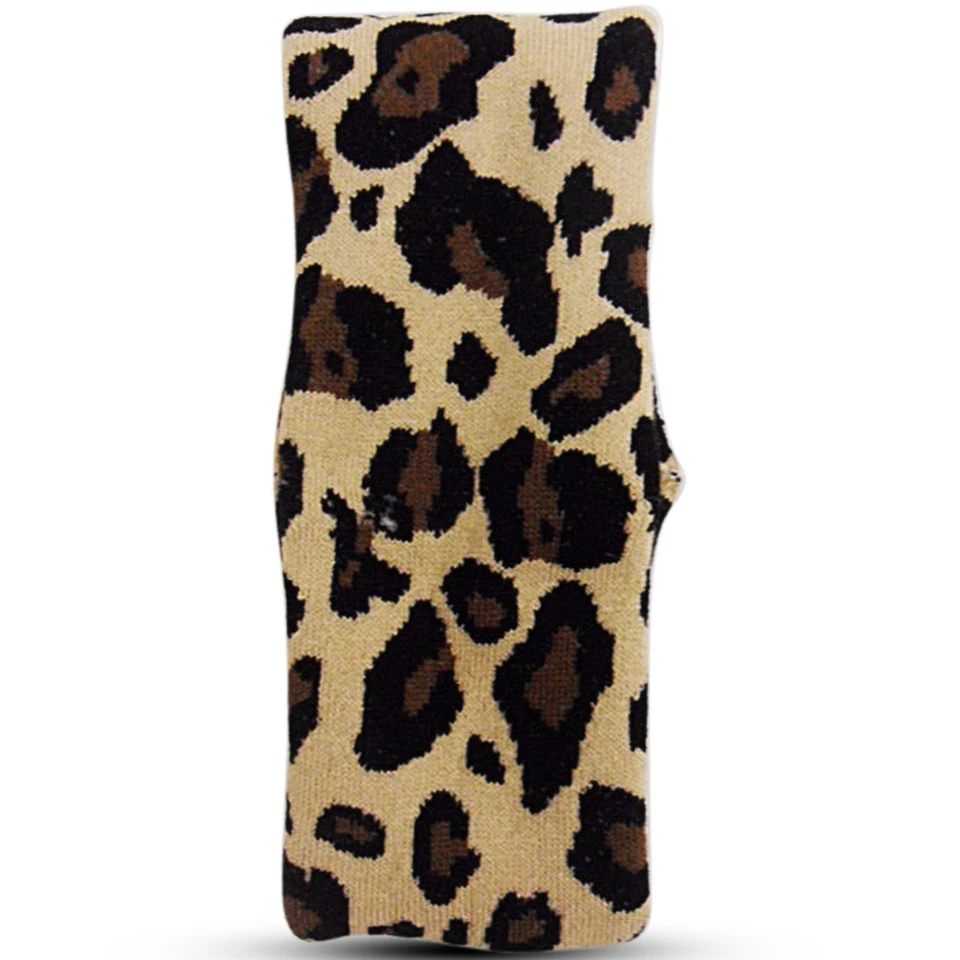 HEADGEAR WOMENS LADIES BROWN LEOPARD ANIMAL PRINT HEADBAND FANCY DRESS PARTY