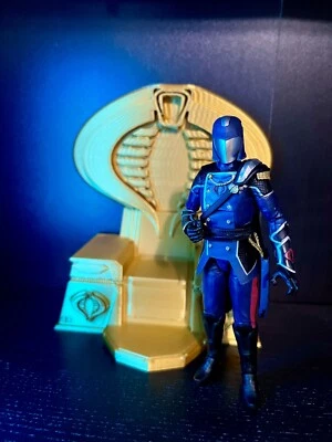 G.I. Trono comandante cobra clasificado Joe Foto 1 de 4