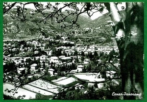 COMO CANZO CARTOLINA VEDUTA PANORAMICA postcard-carte postale-postkarte - Picture 1 of 1