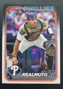 2024 Topps Series 1 JT Realmuto SSP #194 Kevin Hart Variation - Picture 1 of 7