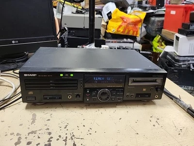Sharp MD-R3 Minidisc 3 CD Player - Spares Or Repairs  - Image 1 of 4