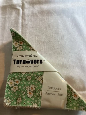 Moda Fabric Turnovers Americano Jane Snippets 100% Quilting Cotton - Image 1 of 4