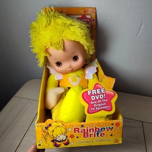 Vintage 2003 Rainbow Brite Puppe KANARIENGELB Punze neu im Karton - Bild 1 von 13
