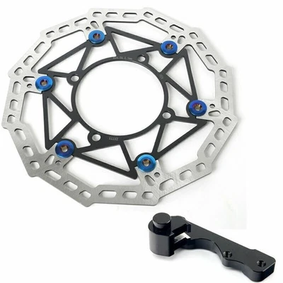 03-05 KX250 KX250F For Suzuki 270mm Front Brake Disc Rotor Bracket RMZ 250 04-06 - Image 1 of 4