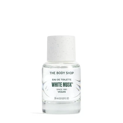 The Body Shop White Musk Eau De Toilette VEGANO 1 Oz 30 ml Eau De Toilette Perfume NOVO - Imagem 1 de 3