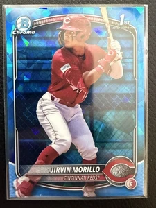 2025 Bowman Chrome Sapphire Jirvin Morillo Cincinnati Reds #BCP-160 - Picture 1 of 1