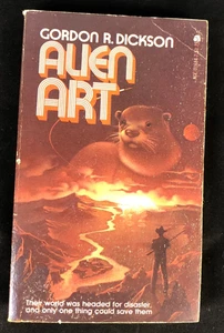 Alien Art by Gordon R Dickson 1st Ace Printing 1978 Paperback Vintage - Picture 1 of 5