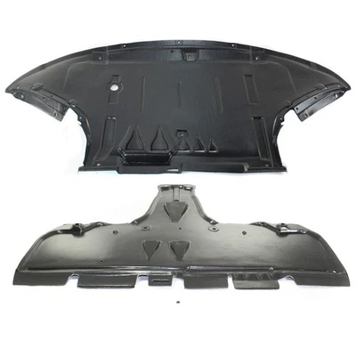 Conjunto de 2 protetores contra respingos de motor para Audi S6 2007-2011 inferior 5.2L - Imagem 1 de 4
