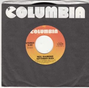 NEIL DIAMOND - SEPTEMBER MORN/I'M A BELIEVER- ORIGINAL COLUMBIA 45 - GREAT SHAPE - Picture 1 of 2