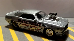 Jada Toys Bigtime Muscle Silver Bullet '69 Chevy Camaro - Scala 1/64 - Foto 1 di 4
