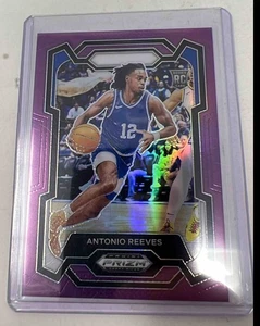 2024 Panini Prizm Draft Picks Antonio Reeves Purple /75 #100 RC Wildcats - Bild 1 von 2