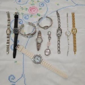 Used Watches , Cheryl Tieg, Yaumi K, J C Penney, Wrangler, Japan Movt Lot Of 10 - Picture 1 of 2